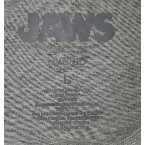Universal Studios Jaws Graphic T-Shirt Hybrid Apparel Adult L NWT - Picture 7 of 11